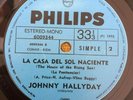 JOHNNY HALLYDAY - House Of The Rising Sun / L'a Aventure c'est - RARE BOLIVIA 7
