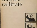 TONE SET LP RARE 1983 CALIBRATE LP 45 Pegna Records