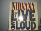 Nirvana Live And Loud - MINT LIKE NEW Red/Blue/Clear Color Vinyl LP