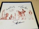 Genesis A Trick Of The Tail LP inner sleeve SIGNED COLLINS BANKS RUTHERFORD
