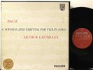 Philips 835 198/200 Dutch Grumiaux, Bach, 6 Sonatas & Partitas for solo violin