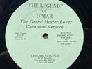 The Grand Master Lover - Legend Of O'Mar - Rare Disco Electro Rap 12