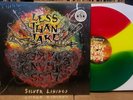 Less Than Jake Silver Linings RED YELLOW GREEN Tri-Stripe Colored Vinyl LP x/300