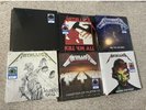 Metallica - All 6 Walmart Exclusive Limited Colored Vinyl Record LP Set Bundle