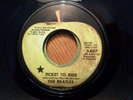 BLACK STAR APPLE 45 RECORD/BEATLES/TICKET TO RIDE/ YES IT IS/ VG+