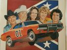 Vintage Dukes Of Hazzard Vinyl 33 LP Record Album Johnny Cash General Lee 1981