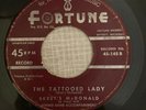 Rockabilly 45 SKEETS MCDONALD  - The Tattooed Lady - Fortune