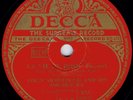 78 rpm LOUIS ARMSTRONG La Vie En Rose / C'est Si Bon UK 1950 VG++ Decca 10