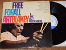 Art Blakey Free For All VG+ Mono Blue Note lp RVG Freddie Hubbard Wayne Shorter