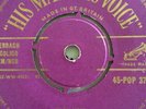 Elvis Presley,Paralysed/When My Blue,EX+, GOLD HMV,1957,Rock n Roll,Rockabilly 