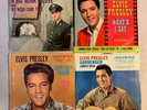 12 ELVIS PRESLEY 45 RPM Singles with pic sleeves - A BIG HUNK O LOVE SURRENDER
