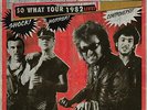 SO WHAT TOUR 1982 LIVE  (RED V - ANTI-NOWHERE LEAGUE