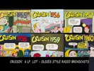 Cruisin' 6 LP Lot:1955 1956 1957 1958 1959 1960 Oldies Radio Broadcast DJ & Ads