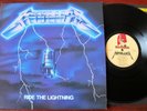 METALLICA RIDE THE LIGHTNING LP MUSIC FOR NATIONS (1984) A1 B1 MINT SUPERB  UK