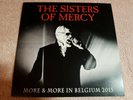 the Sisters Of Mercy - more and more in belgium  -  10'- clear vinyl