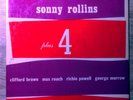 SONNY ROLLINS - Plus 4 - PRESTIGE - DG /VG+ - RVG  feat. Clifford Brown