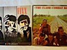 2 original vinyl LPs Records Punk - THE CLASH Combat Rock, THE FIXX Walkabout