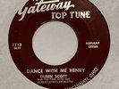 EILEEN SCOTT & FOUR JACKS Dance With Me Henry R&B ROCKER ROCKABILLY 45 VG++