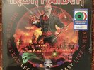 Iron Maiden Live In Mexico Green Red White Color 3LP Vinyl Record NEW Sealed