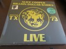 ALICE COOPER - RSD - LP - BILLION DOLLAR BABIES - HOUSTON APRIL 1973 + SINGLE