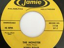 BOBBY PLEASE The Monster/The Switch ROCKABILLY HALLOWEEN ROCKER 45 hear