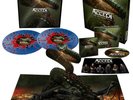 Accept - Too Mean to Die Blue Red Black Splatter 2 Vinyl LP Signed Fanbox NEU
