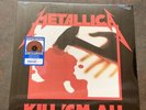 METALLICA Kill Em All - Walmart Exclusive LP on Red 180g Vinyl New/Sealed