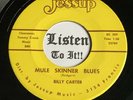 Mi Hillbilly Hick Rockabilly 45 BILLY CARTER Mule Skinner Blues JESSUP hear