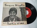 French EP Jacques HIGELIN chante Boris Vian 