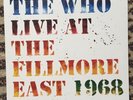 The Who Live At The Fillmore East 1968 Triple Vinyl Heavyweight Rock