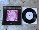 The Sisters Of Mercy “ Emma/ Ghost Rider “ With Book Made In Italy 33 rpm