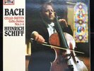Bach: Solo Cello Suites - Heinrich Schiff **Original HMV EMI 2LP Stereo Set**