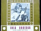 Bach / Beethoven: Violin Recital - Lola Bobesco / Bobescu **Electrecord ED1 LP**