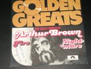 ARTHUR BROWN - FIRE - POLYDOR GERMAN W/ PS AUTOGRAPH 'ON MEDICATION ARTHUR BROWN