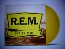 REM - OUT OF TIME  ltd ed  YELLOW VINYL LP