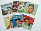7 Elvis Presley EP 45-RPM Record Albums