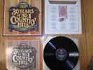 VINTAGE 7 LP / RECORD ALBUM BOX SET - 30 YEARS OF NO. 1 COUNTRY HITS, EX. COND.