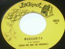 CHUCK RIO & THE ORIGINALS - JACKPOT 45 - MARGARITA / C'EST LA VIE - CLEAN