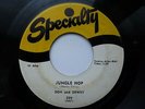 DON AND DEWEY 45 'JUNGLE HOP' USA SPECIALTY KILLER 1957 R&B BLUES JIVER VG+