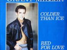 GRANT MILLER ‎– Colder Than Ice / Red For Love -MAXI SINGLE del 1985    €  38,00