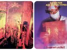 WASP Live... In The Raw LP & Original Vintage Laminated Promo Advertisement 1987