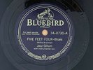 JAZZ GILLUM 78 Five Feet Four BLUEBIRD blues E nice copy