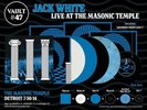 Third Man Records Vault 47 Jack White Live At The Masonic Temple Vinyl LP Set