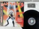 IRON MAIDEN HEAVY METAL ARMY/MAIDEN JAPAN LIVE EMI EMS-41004 Japan OBI VINYL 12