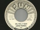 ROCKABILLY BOPPER + TEEN - LANCE ROBERTS -THE GOOD GUY -HEAR -1960 PROMO SUN 348