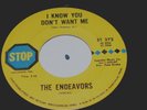 SOUL R&B 45 - THE ENDEAVORS - I KNOW YOU DON'T WANT ME - STOP RECORDS