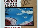 CRASH VEGAS Red Earth LP SIGNED promo Canada Greg Keelor Blue Rodeo Audiophile
