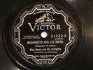 JAZZ BLUE STEELE ORCHESTRA Washington And Lee Swing VICTOR 21262   EE-