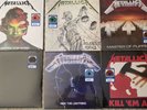 In Hand  Metallica-All 6 Walmart Exclusive Limited Colored Vinyl Record LP Set