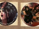 2 MOTLEY CRUE ORIGINAL HELTER SKELTER AND INTERVIEW PICTURE DISCS